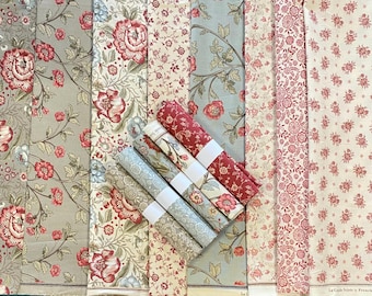 La Grande Soiree by French General - fabric bundle - 13 pieces, 6.7 yards total