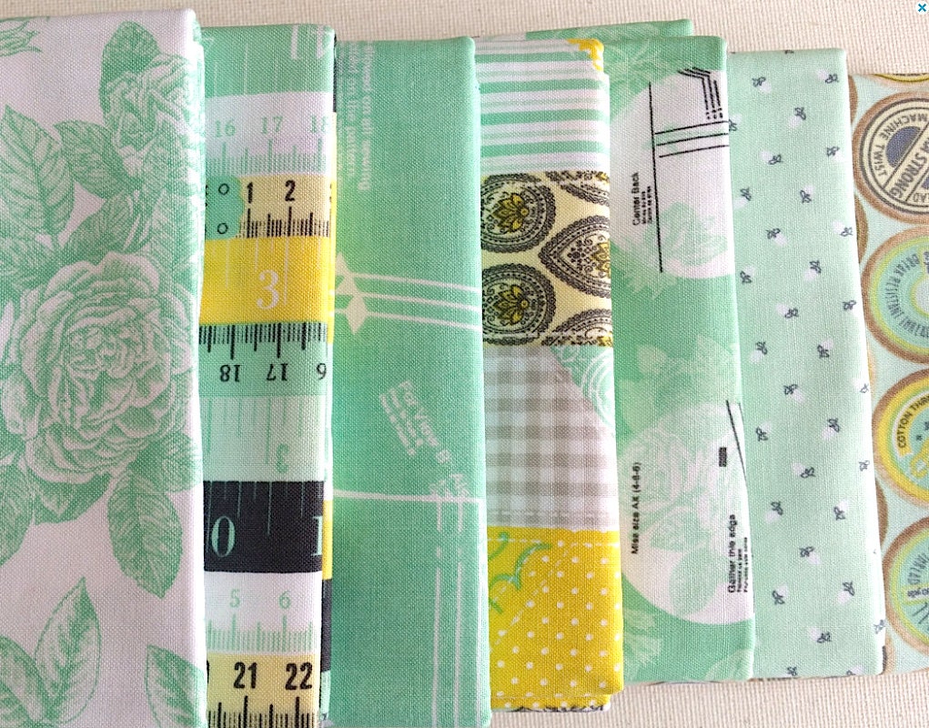 De-Stash Lot of Dog-Themed Riley Blake Fat Quarters