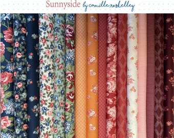 SUNNYSIDE by Camille Roskelley for Moda, Fabric bundle - 16 pieces