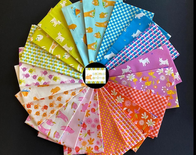 Animal Animal by Ruby Star Society for Moda Fabrics, 20 pieces