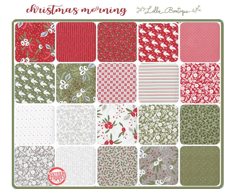 Christmas Morning by Lella Boutique for Moda Fabrics Christmas fabric