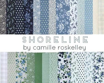 SHORELINE by Camille Roskelley for Moda, Fabric bundle - 25 pieces
