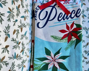 Good News Great Joy Christmas Tea Towels by Fancy That Design House - Set of 3 towels FS1024