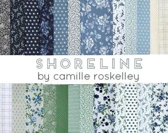 SHORELINE by Camille Roskelley for Moda, Fabric bundle - 24 pieces