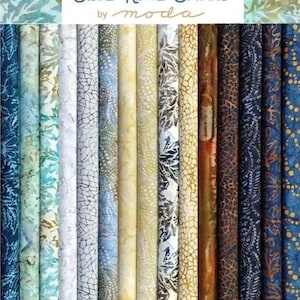 Blue Ridge Batiks by Moda, 15-piece assortment