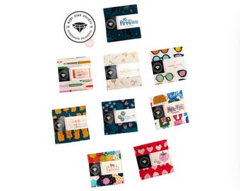 Ruby Star Society Charm Packs - Precuts - Charm Pack, 42 Pieces