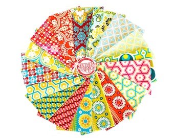 Notting Hill by Joel Dewberry - quilting cotton fabric bundle - 17 fat quarters