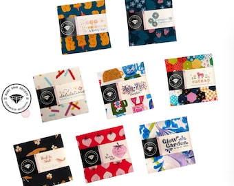 Ruby Star Society Charm Packs - Precuts - Charm Pack, 42 Pieces