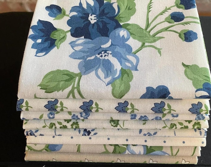 SHORELINE by Camille Roskelley for Moda, Fabric bundle, 8 half-yard cuts