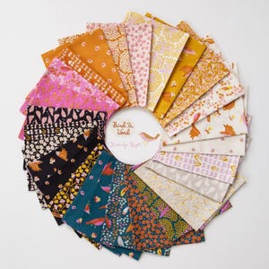 Bird Is the Word by Kimberly Kight of Ruby Star Society for Moda Fabrics - Fabric Bundle 26 pieces