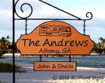 Camping Sign Holder | Etsy