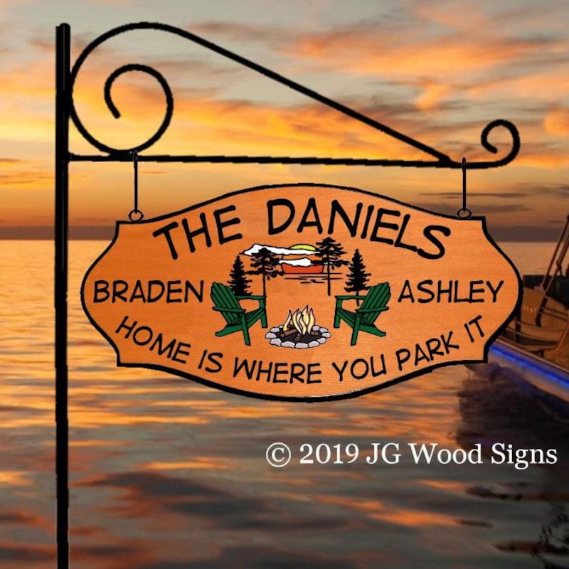 Personalized Camping Signs - Etsy