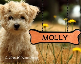 Camper Pet Name Sign Etsy Dog bone Addon Personalized Name Camping Addon Dog bone Design Wood Sign  JGWoodSigns - RV Wood Sign Molly