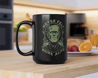 Frankenstein Mug - Funny Gothic Horror Coffee Cup Gift