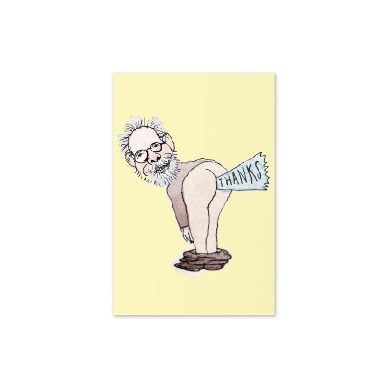 Offensive Thank you Card - Barry Blitt