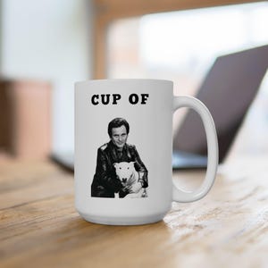 Joe Pesci Coffee Mug: Funny Celebrity Ceramic Cup - Movie Lover Gift