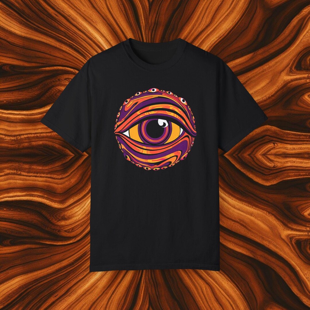 Psychedelic Trippy Eye Hoodie Dress