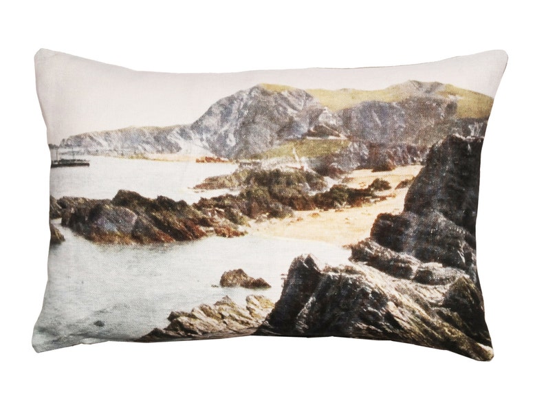 Nautical Throw Pillows Coastal Decor Beach Seaside Fabric Etsy