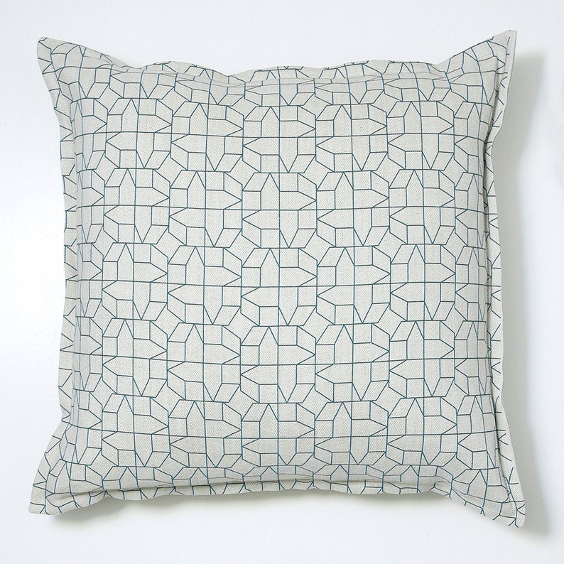 Geometric cushions, black pillow cover, decorative cushion, black geometric print cushion, housewarming gift, sofa cushions image 4