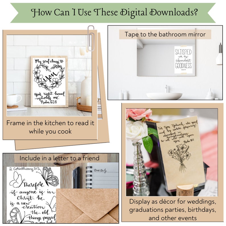 Proverbs 11:25 - Hand-written Bible Verse Print, Encouraging Christian ...