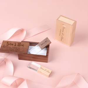 Personalized Wooden UsB Stick Set,Photography USB Stick,Wedding Wood Engraved UsB Flash Drive.Wedding Flash Drive