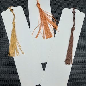 Watercolor Bookmarks: DIY Painting Kit, Tassels Included