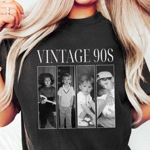 Personalized 30th Birthday Shirt, Custom Photo Birthday Tee, Comfort Colors Shirt, Vintage 1995 Shirt, Birthday Gift
