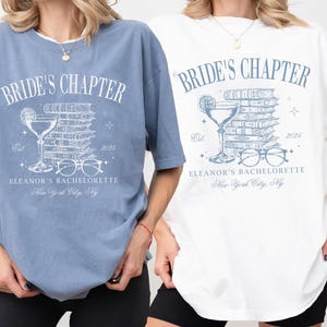 Bride&#39;s Chapter Bachelorette Shirt, Final Chapter Before Tee, Girls Gone Mild, Book Lover Wedding T-Shirt, Final Chapter Bachelorette Shirts