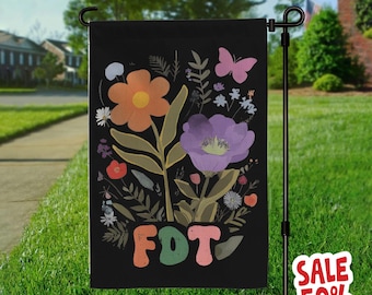 Subtle Anti Trump Flag, FDT Trump Gift, Feminist Gifts, Anti Maga, Feminist Flag, Pro Choice Flag, Anti Trump Sign, Political Garden Flag