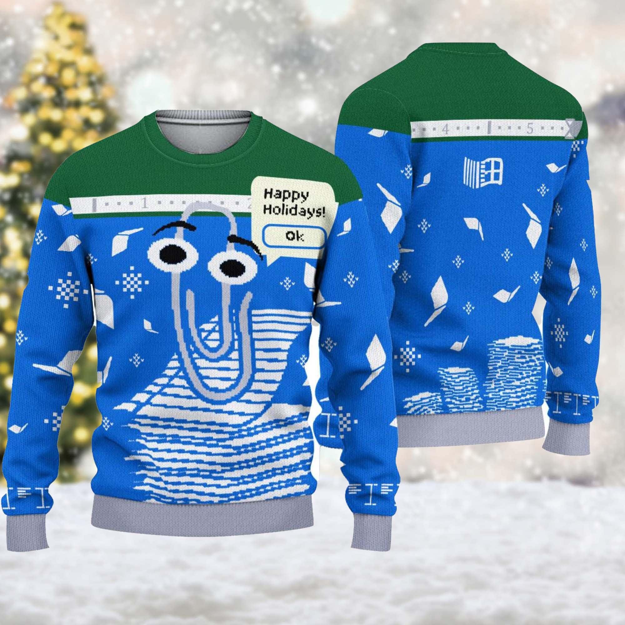 Ugly Microsoft Sweater Etsy UK