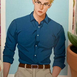 Nanami Kento - Jujutsu Kaisen anime art print