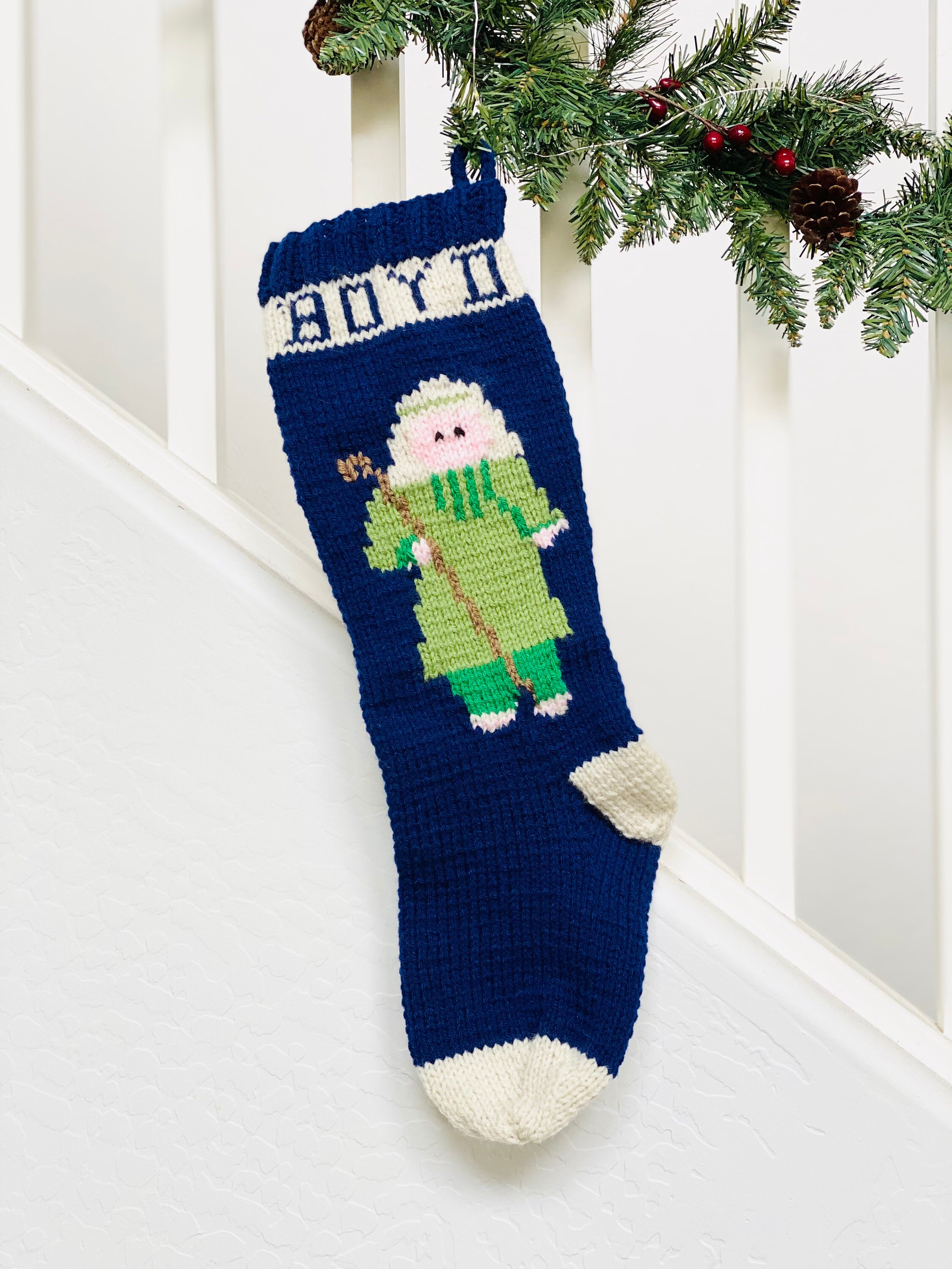 Knitted Christmas Stockings: 24 festive designs to make for family and  friends