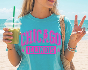 Komfort Farben Chicago Chicago T-Shirt, Sommer-T-Shirt