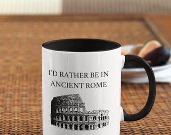 Ancient Rome Coffee Mug, History Lover Gift, Ceramic Mug