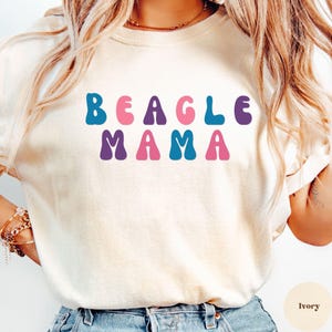 Beagle Mama Shirt, Dog Mom Shirt, Beagle Mom shirt, Beagle Shirt Pet Lover Gift, Dog Owner, Cute Dog T-Shirt, Animal Lover Tee, Unisex