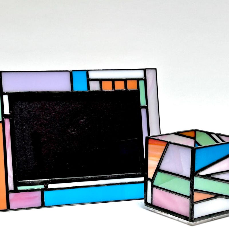 Stained Glass Picture Frame - Etsy