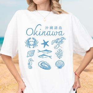 Okinawa Japan Travel T-Shirt: Ryukyu Islands Beach Tee