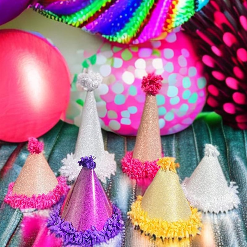 Adult Unisex Mini Birthday Hat main image 0