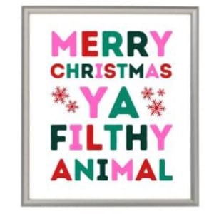 Home Alone Quote | Christmas Movie Quote | Holiday Movie Quote | Printable Art | Digital Art | Holiday Decor