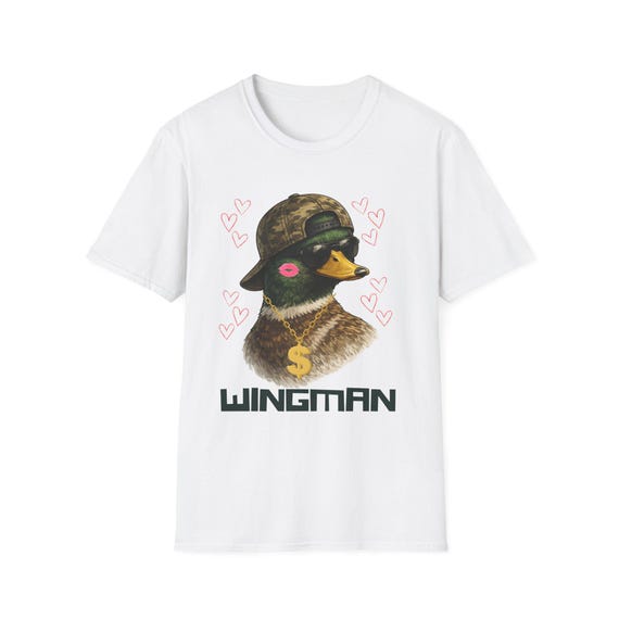 Wingman Funny Valentine Shirt | Duck Hunting Tee |  Digital Download