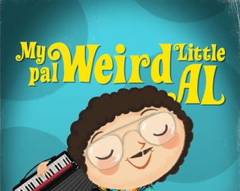 My Pal Weird Little Al 5x7 POSTCARD