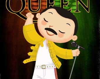 The Little Killer Queen 5X7 POSTCARD