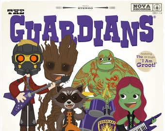 The Guardians - 12.5 X 12.5 PRINT
