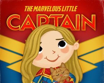 The Marvelous Little Captain 8x10 PRINT