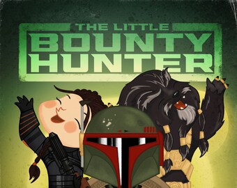 The Little Bounty Hunter - 8x10 PRINT