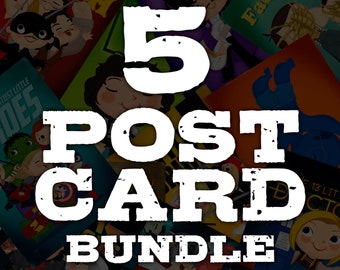 5 Postcard Bundle