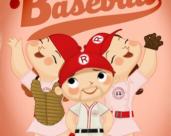 There's No Crying in Baseball 8x10 PRINT