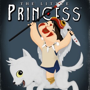 The Little Princess - 8x10 PRINT