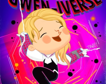 Över Gwen-universumet - 8X10-UTSKRIFT