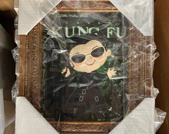 I Know Kung Fu - FRAMED 8x10 PRINT